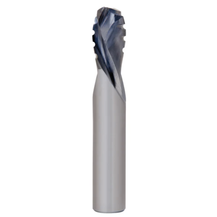 Solid Tungsten Chipbreaker Compression Cutter - 2 Flute - tungstenandtool