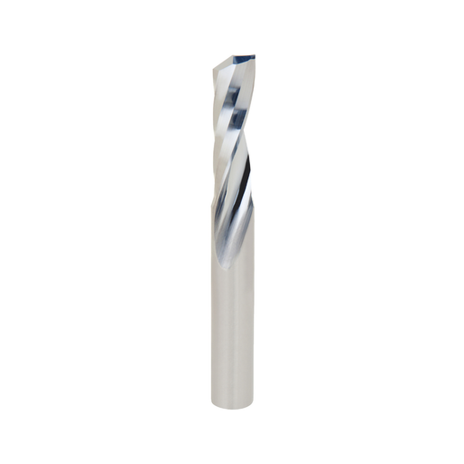 Solid Tungsten O Flute Upcut Spiral Cutter for Hard Plastic - Single Flute - Metric Range - tungstenandtool