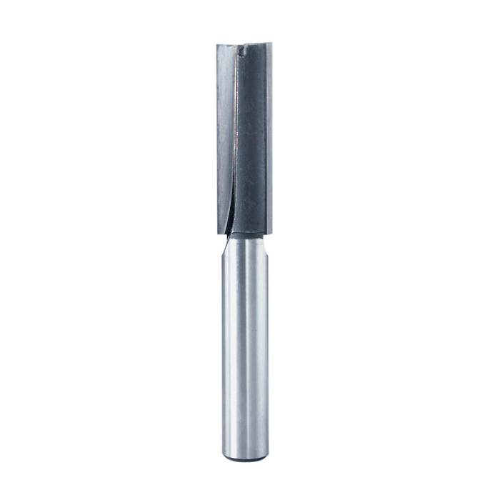 Tungsten Tipped Straight Router Bit - 2 Flute - 1/2" Shank - tungstenandtool