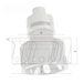 Tornado Dust Extraction System removes up to 90% of the dust & chips from the workpiece.