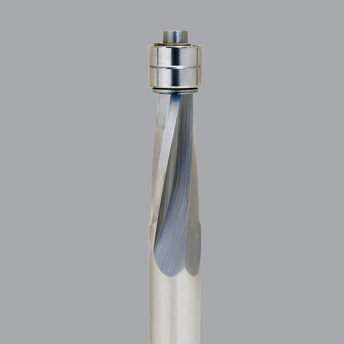 TC Spiral Flush Trim Router Bit  6.35mm x 19mm cut