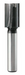 Tungsten Tipped Straight Plunge Router Bit - 2 Flute - 1/2" Shank - tungstenandtool