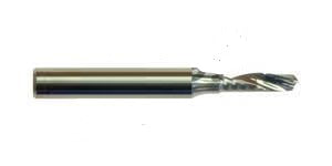 Solid Tungsten O Flute Upcut Spiral Cutter for Aluminium for FOM Machines - tungstenandtool