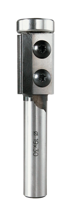 Replaceable Knife Flush Trim Router Bit - 2 Knife - tungstenandtool