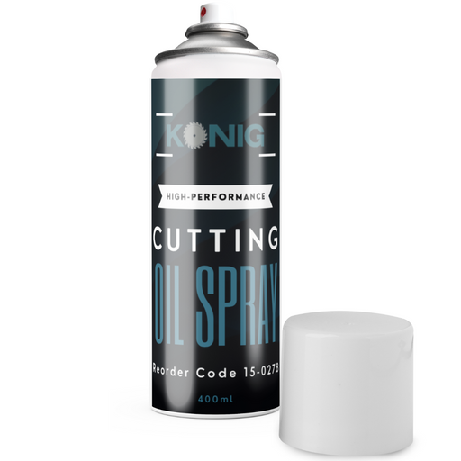 For a quiet, clean & burr-free cut. Prevents heat build-up and reduces material pick-up when cutting aluminium.