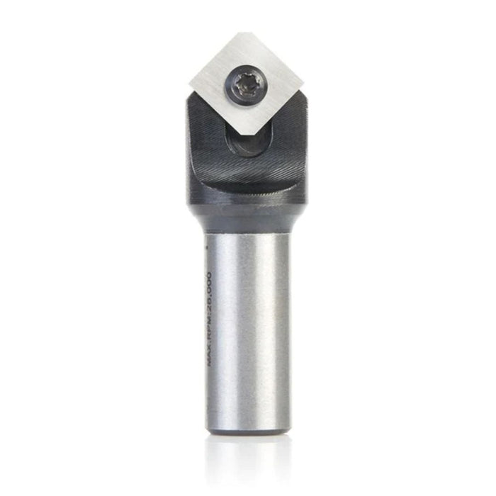 Designed for shaping ACM with flat bottom 90° V-grooves