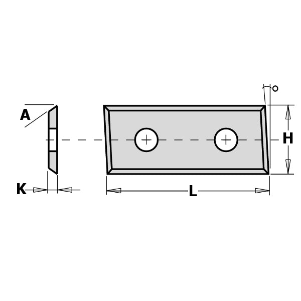 Replaceable Knives for V Cutters