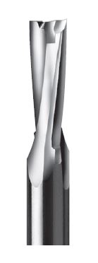 Solid Tungsten O Flute Slow Helix Spiral Upcut Cutter- 2 Flute - tungstenandtool