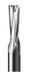 Solid Tungsten O Flute Slow Helix Spiral Upcut Cutter- 2 Flute - tungstenandtool
