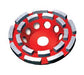 Double Row Diamond Cup Grinder Wheels - tungstenandtool