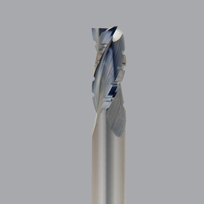 Solid Tungsten Chipbreaker Finisher Cutter 1/2" Diameter x 3 Flute