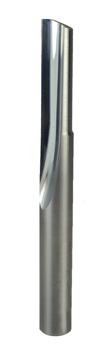 Solid Tungsten O Flute Straight Cutter - Single Flute - Imperial Range - tungstenandtool