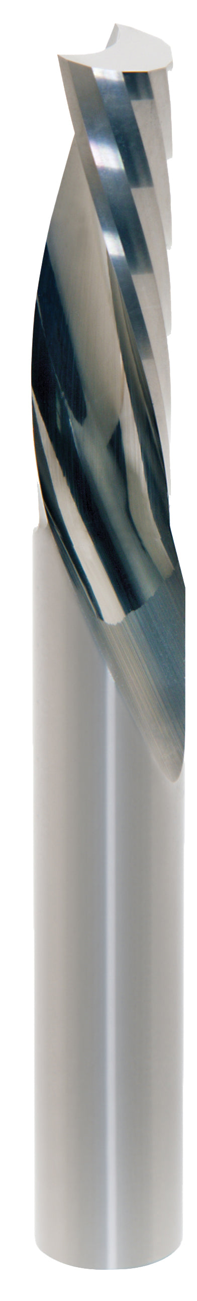 Solid Tungsten O Flute Downcut Spiral Cutter for Hard Plastic - Single Flute - Metric Range - tungstenandtool