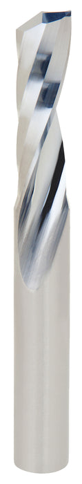 Solid Tungsten O Flute Upcut Spiral Cutter for Hard Plastic - Single Flute - Imperial Range - tungstenandtool