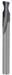 Solid Tungsten Edge Rounding Cutter - Single Flute - tungstenandtool