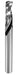 Solid Tungsten O Flute Upcut Super O Cutter - Single Flute - tungstenandtool