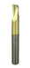 Solid Tungsten Upcut Spiral Cutter for Soft Aluminium & ACM - Single Flute - tungstenandtool