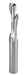 Solid Tungsten Max Life Compression Cutter - 1 Flute - tungstenandtool
