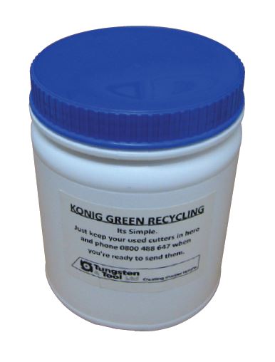 Heaps of companies all over NZ are using this service and reaping the benefits of ‘cash for scrap’. Tungsten & Tool offers free recycling of any solid tungsten cutter - whether or not it was purchased from our store.* Online and hassle-free service at no cost to you, wherever you are based in New Zealand. 