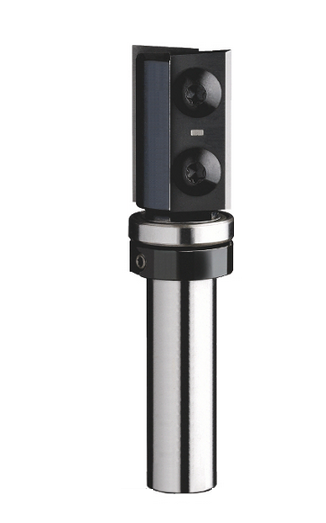 Replaceable Knife Inverted Flush Trim Router Bit - 2 Knife - tungstenandtool
