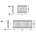 Replaceable Tungsten Knives - Two Sided - tungstenandtool