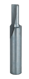 Solid Tungsten Straight Router Bit - Single Flute - 1/4" Shank - tungstenandtool