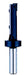 Replaceable Knife Cutter - Single Flute with Plunge Tip - tungstenandtool