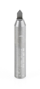 Tungsten Tipped "V" Veining Router Bit - Single Flute - 1/4" Shank - tungstenandtool